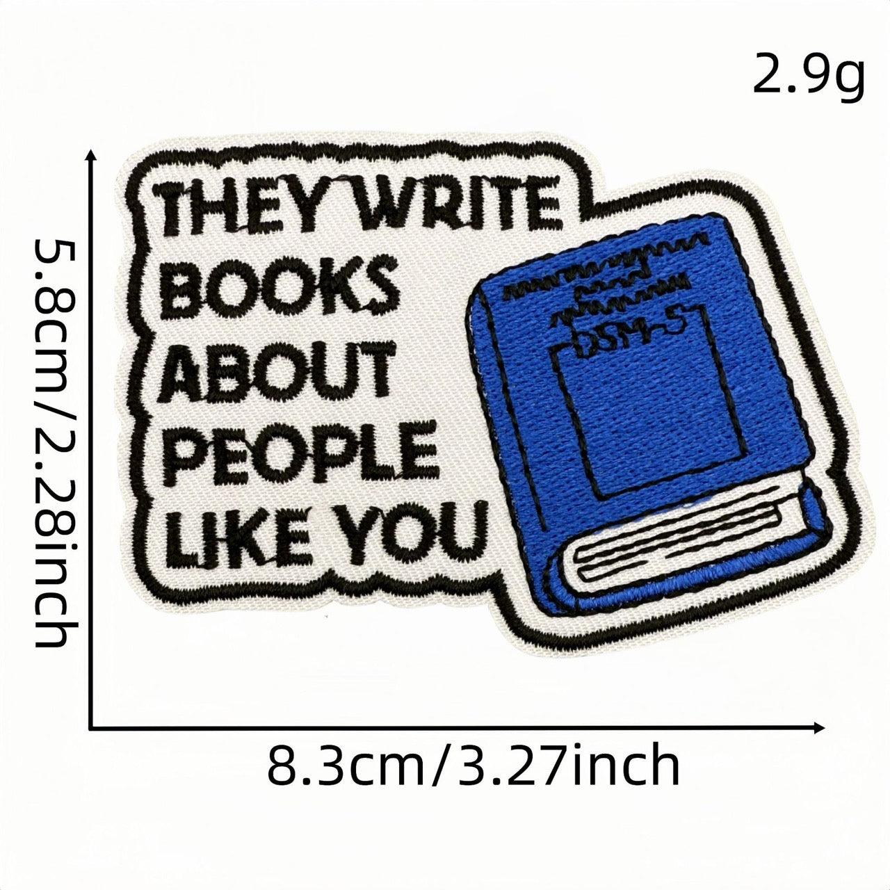 Dark & Gothic Phrases ② Patches (Iron-On)