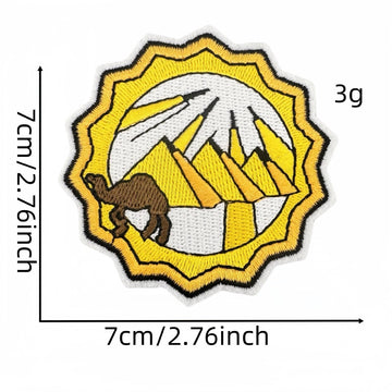 Globe Trotting Patches (Iron-On)