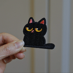 Big-Eyed Cat Patches(Stick-On) - CheerCove