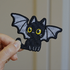 Purr-wing Kitten Patches (Stick-On) - CheerCove