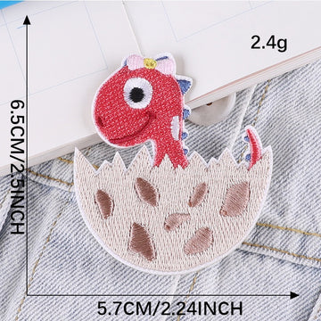 Dinosaur Embroidered Patches - Multiple Designs Available - CheerCove