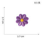 Colorful Daisies Patches (Iron-On)