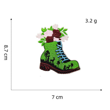 Retro Adventure Patches (Iron-On)