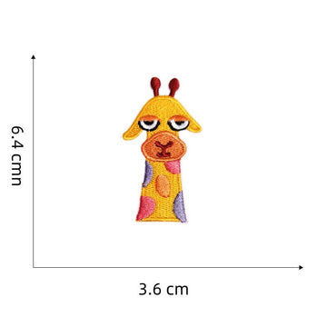 Giraffe Embroidered Patches - Multiple Designs Available - CheerCove