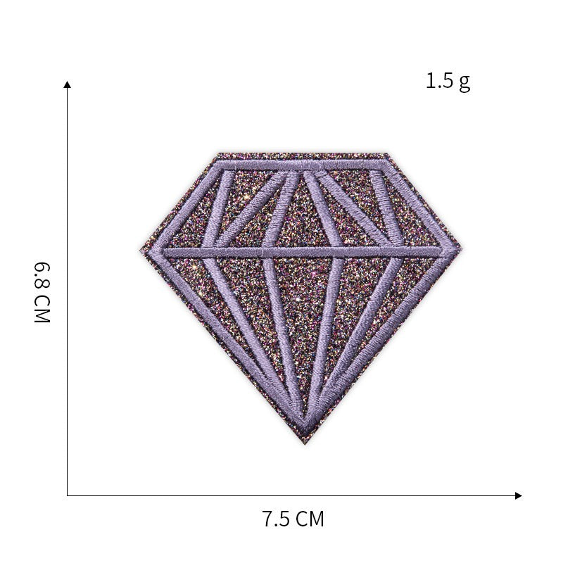 Diamond Patches (Iron-On)