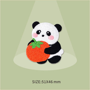 Adorable Panda Embroidered Patches - Multiple Designs Available - CheerCove