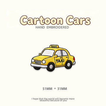 Cute Cartoon Vehicle Patches (Stick-On) - CheerCove