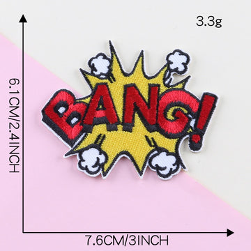 Sassy Phrases Embroidered Patches - Multiple Designs Available - CheerCove