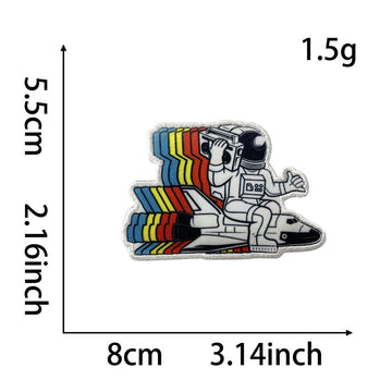 Galaxy Expedition Patches (Iron-On)