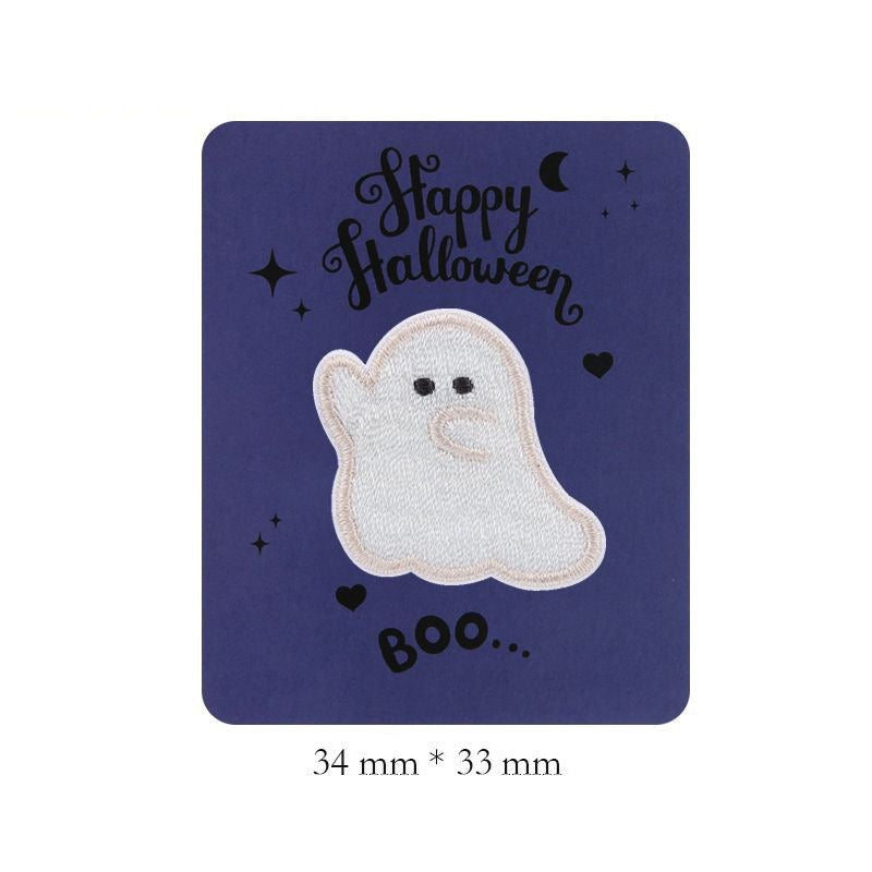 Little Ghost Embroidered Patches - Multiple Designs Available - CheerCove