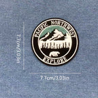 Mountain Hiker Patches (Iron-On)