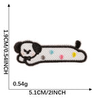 Playful Wiener Dog Embroidered Patches - Multiple Designs Available - CheerCove