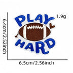 Football ① Patches (Iron-On)
