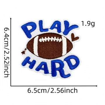 Football ① Patches (Iron-On)