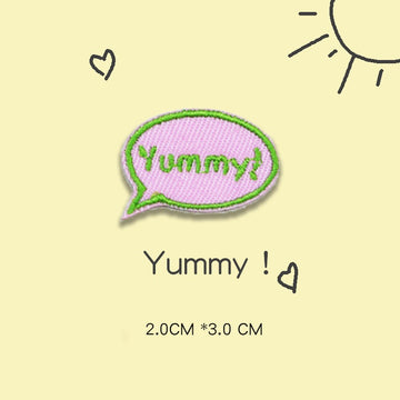 Exclamation Embroidered Patches - Multiple Designs Available - CheerCove