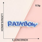 Minimalist Word Embroidered Patches ② - Multiple Designs Available - CheerCove