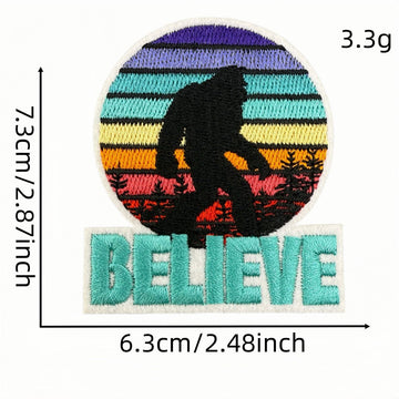 Gorilla ① Patches (Iron-On)