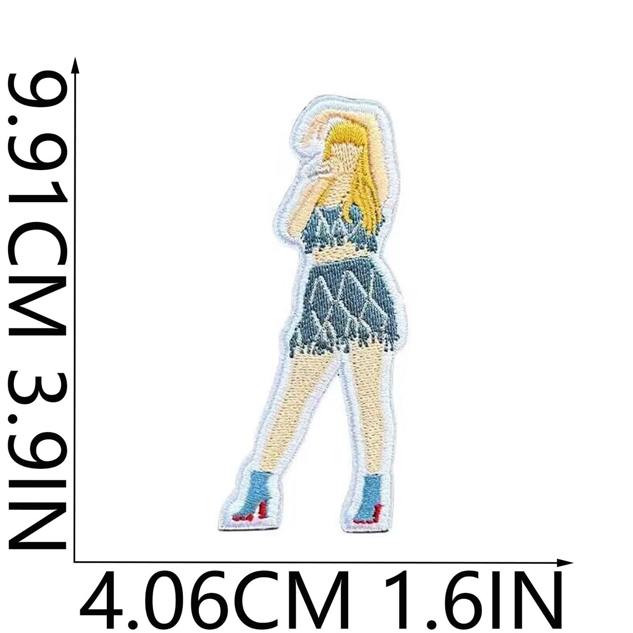 Super Pop Singer Patches (Iron-On)