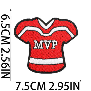 Game Day Football ② Patches (Iron-On) - CheerCove