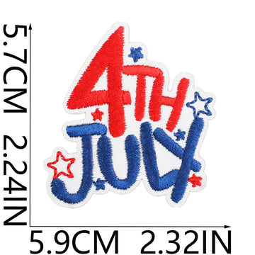 American Memorial Day ① Patches (Iron-On) - CheerCove