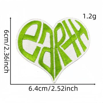 Love Our Earth Patches (Iron-On)