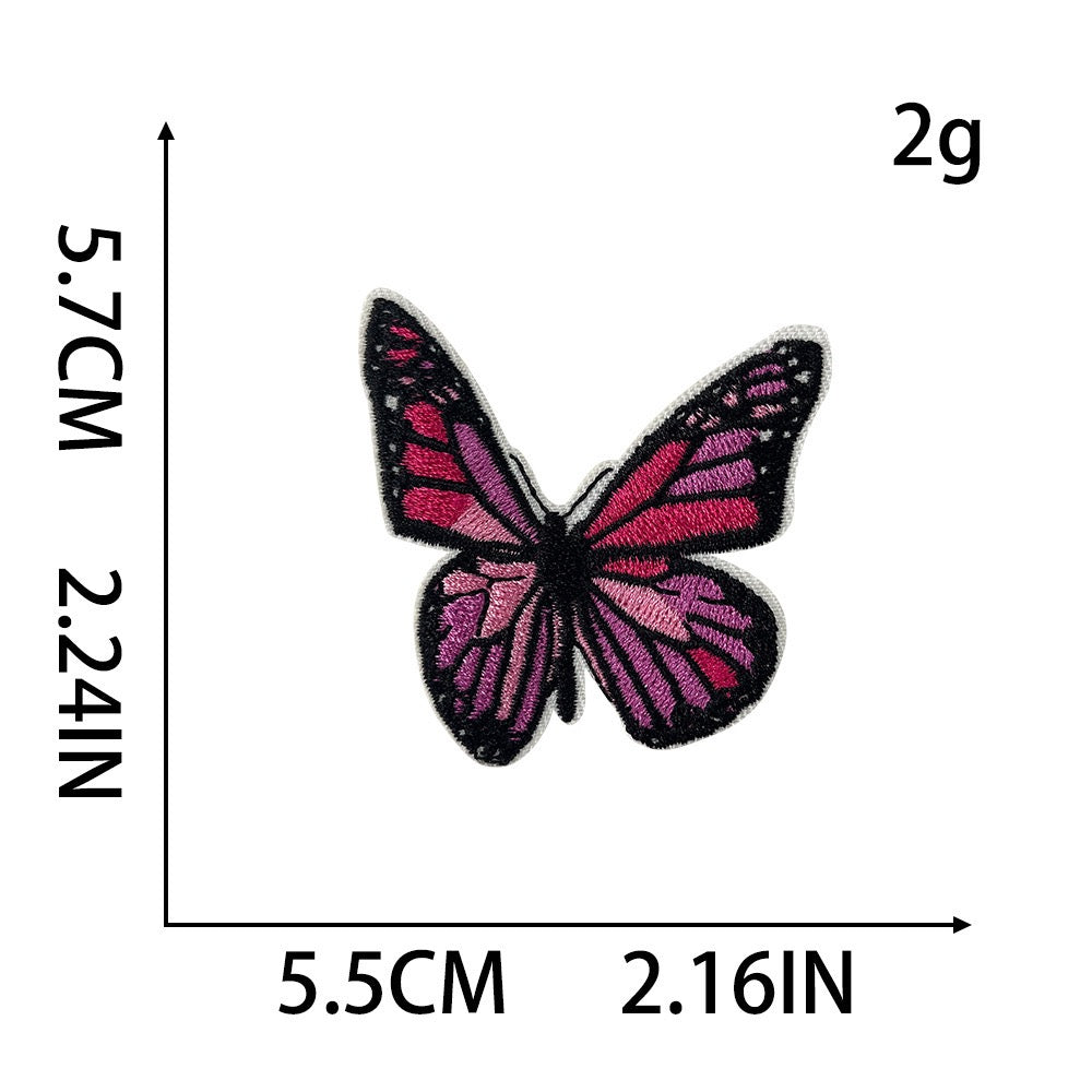 Colorful Butterfly Patches (Iron-On) - CheerCove