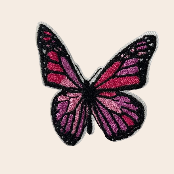 Colorful Butterfly Patches (Iron-On) - CheerCove