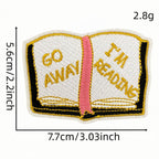 Books Patches (Iron-On)
