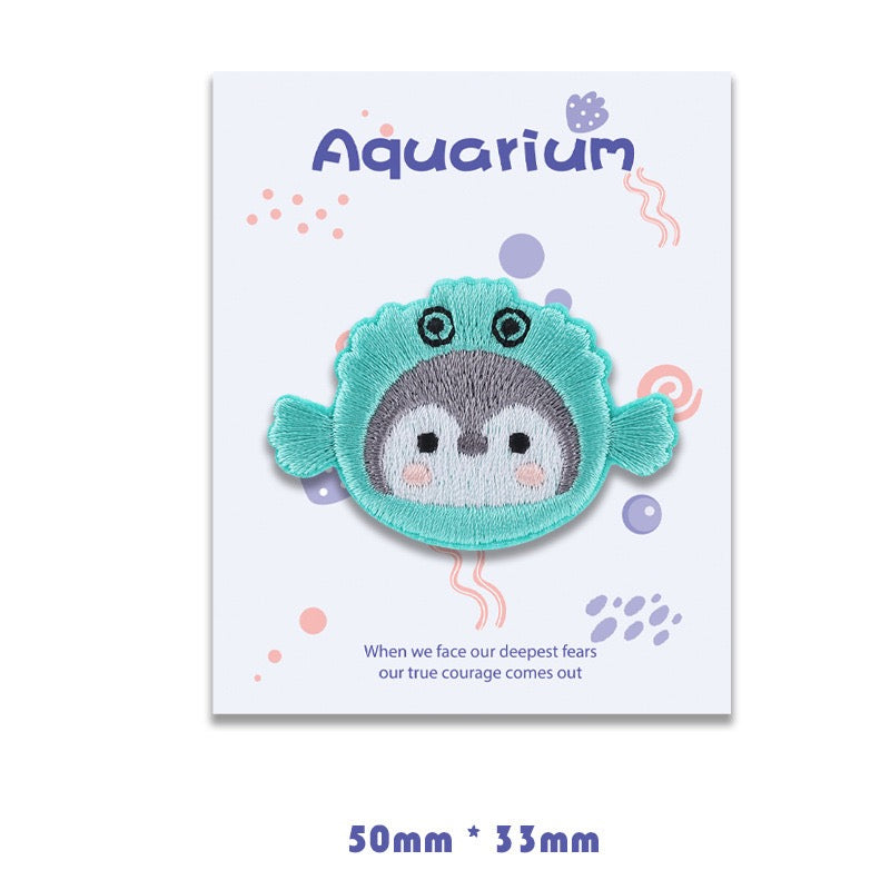 Cute Penguin Embroidered Patches - Multiple Designs Available - CheerCove