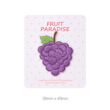 Juicy Fruit Embroidered Patches - Multiple Designs Available - CheerCove