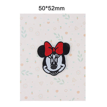 Classic Cartoon Mouse Patches (Iron-On)