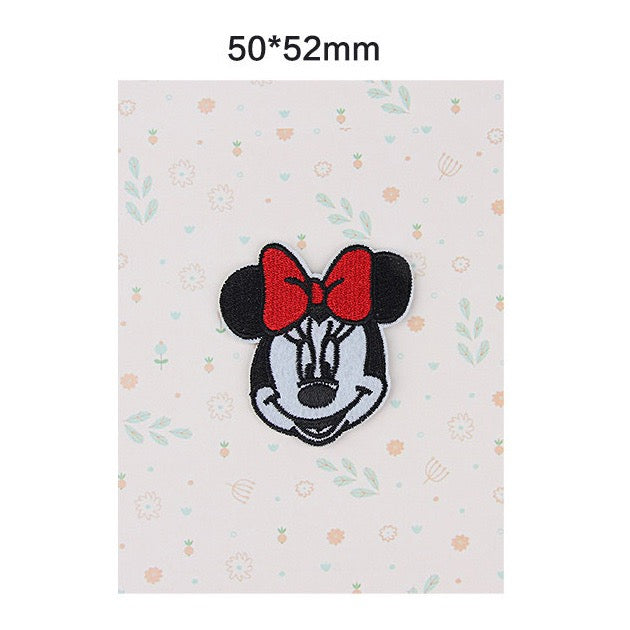 Classic Cartoon Mouse Patches (Iron-On)