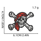 Skull Patches (Iron-On)