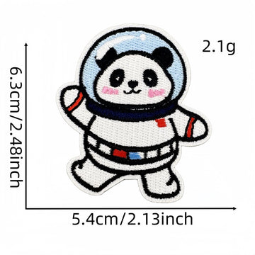 Panda ② Patches (Iron-On)
