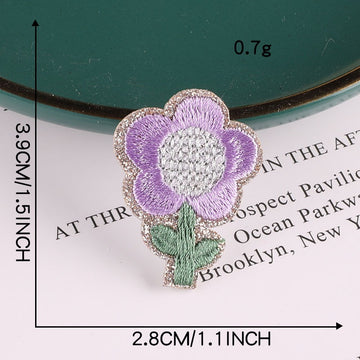 Flower Embroidered Patches - Multiple Designs Available - CheerCove