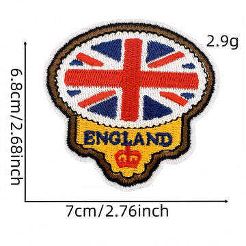 Iconic National Landscapes Patches (Iron-On)
