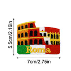 World City Landmarks Patches (Iron-On)