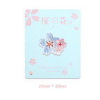 Cherry Blossom Rabbit Embroidered Patches - Multiple Designs Available - CheerCove