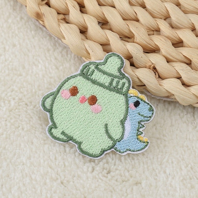 Kawaii Chubby Baby Bottle Elf Patches (Stick-On)