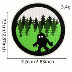 Gorilla ① Patches (Iron-On)