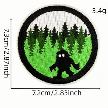 Gorilla ① Patches (Iron-On)