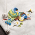 Vibrant Bird Patches (Iron-On)