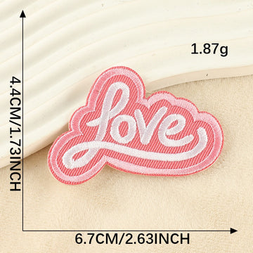 Rainbow Words Embroidered Patches ② - Multiple Designs Available - CheerCove