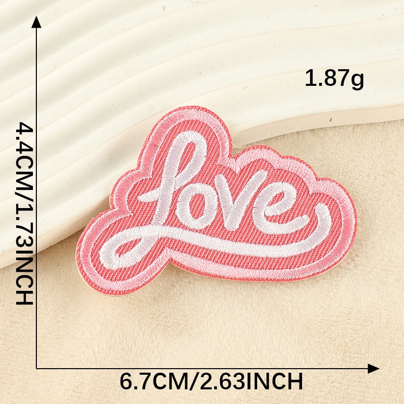 Rainbow Words Embroidered Patches ② - Multiple Designs Available - CheerCove