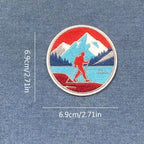 Mountain Hiker Patches (Iron-On)