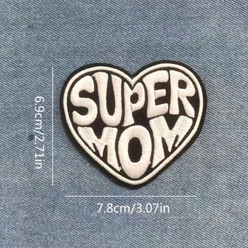 Inspirational Words Patches (Iron-On)