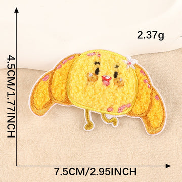 Fast Foodie Embroidered Patches ② - Multiple Designs Available - CheerCove