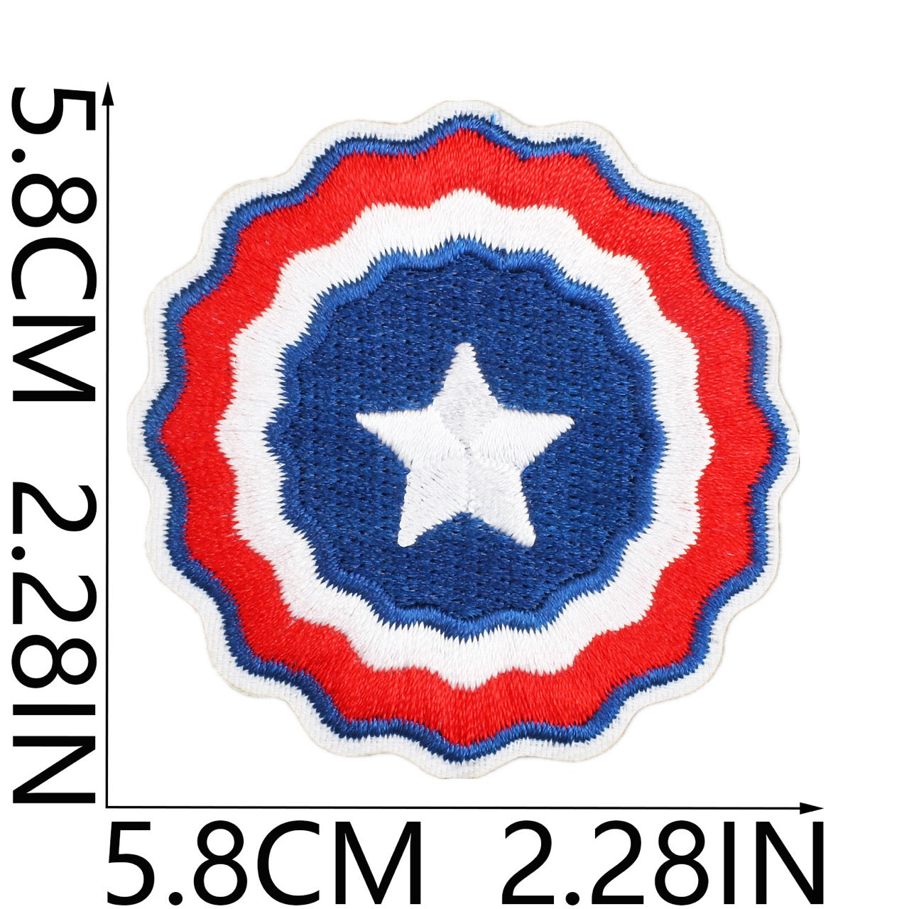 American Memorial Day ② Patches (Iron-On)
