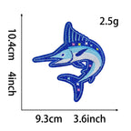 Outdoor Fishing & Camping Patches (Iron-On) - CheerCove