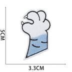 Cat Paw Patches (Iron-On)